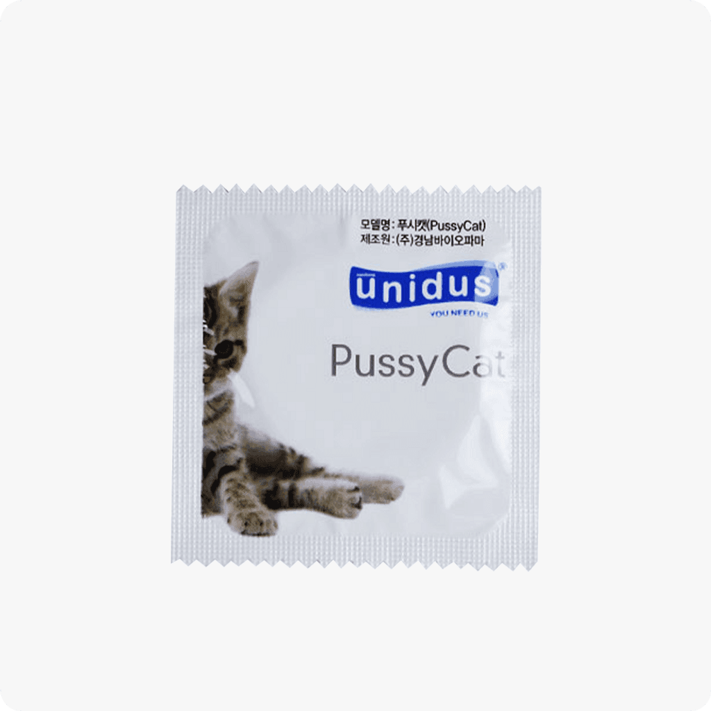 유니더스 이노센스 고양이 푸시캣(초박형) 10p