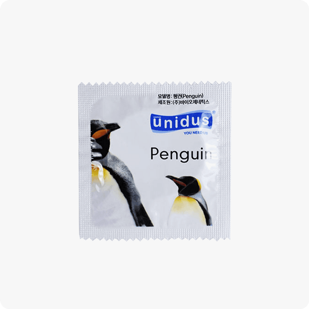 유니더스 울트라필링 펭귄(도트+나선형) 10p